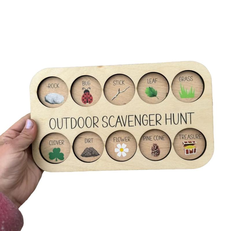 Outdoor Scavenger Hunt Activity Board