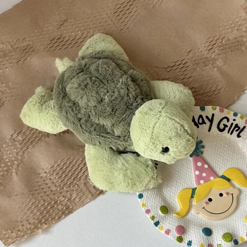 Realistic Tortoise Plush Toys Sea Turtle Soft Cute Animal Doll Stuffed Keyring Car Bag Children Gift