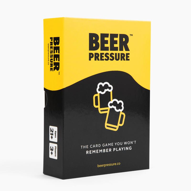 Beer Pressure - Drinking Card Game for Parties, Pregames, and Game Nights. The Perfect Party Gift!