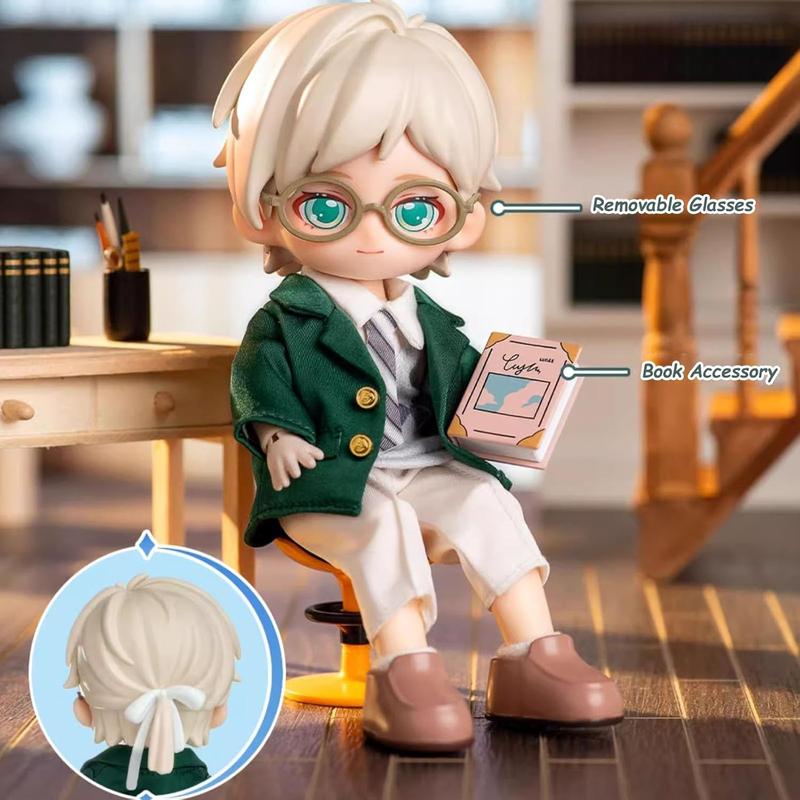 Ball Jointed Dolls Blind Box for Girls Boys, 1 12 BJD Cute Anime BJD Figures with Clothes, Surprise Birthday (Peetsoon-A, Box, 1)