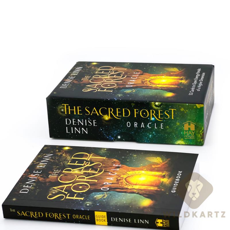 The Sacred Forest Oracle Deck: 52 Oracle Cards & Guidebook, a divination tool for oracle readings, psychic readings, spiritual work, tarot card deck, oracle card deck