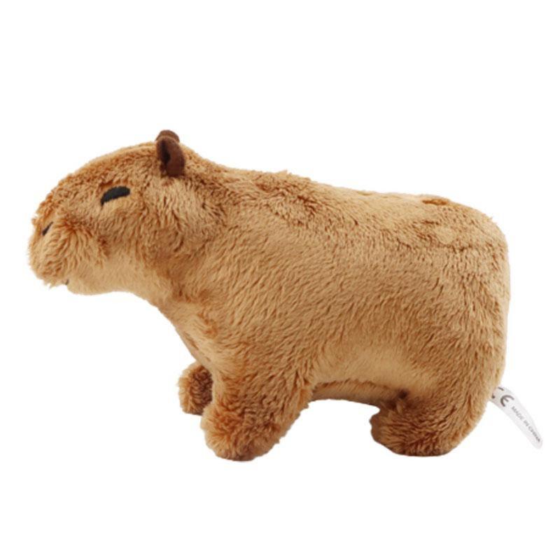 18cm Cartoon Doll Simulation Capybara Plush Toy Birthday Gift