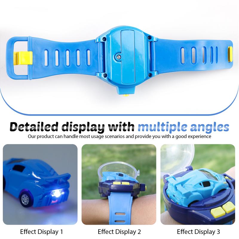 2024 New Watch Remote Control Car Toy, Mini 2.4GHZ RC Race Car, Power Battle Watch Car Toys, 30 Meters Long Distance Mini Remote Control Car Watch Toys, USB Charging