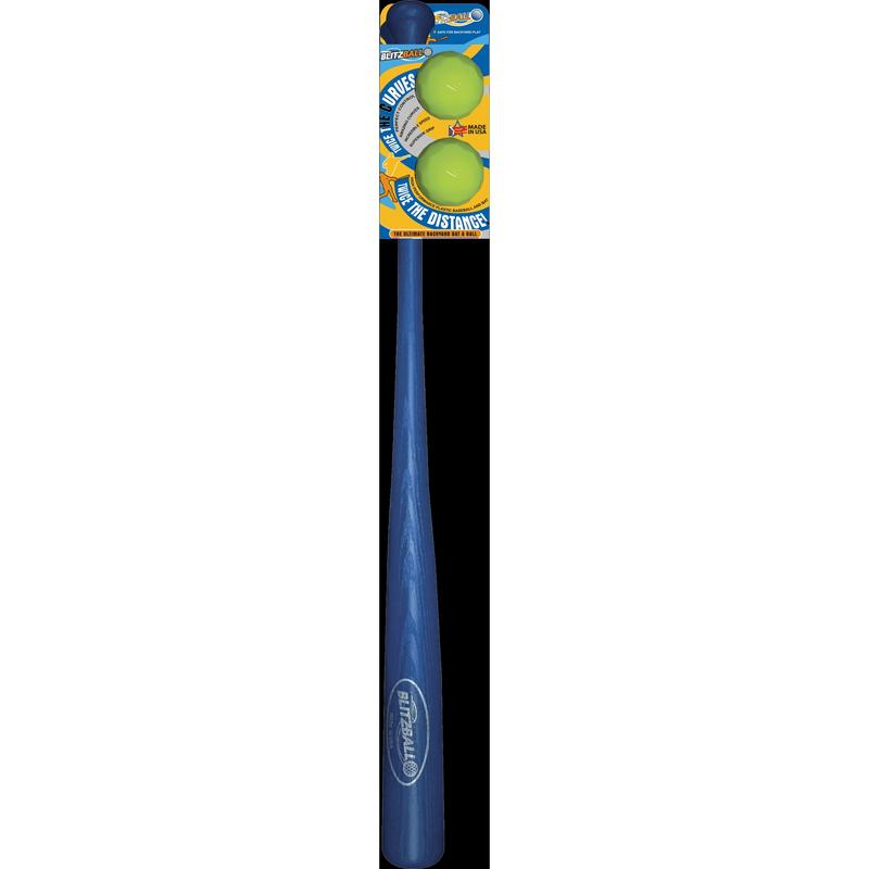 Blitzball Plastic Bat and Two Ball Combo 2025  baseball