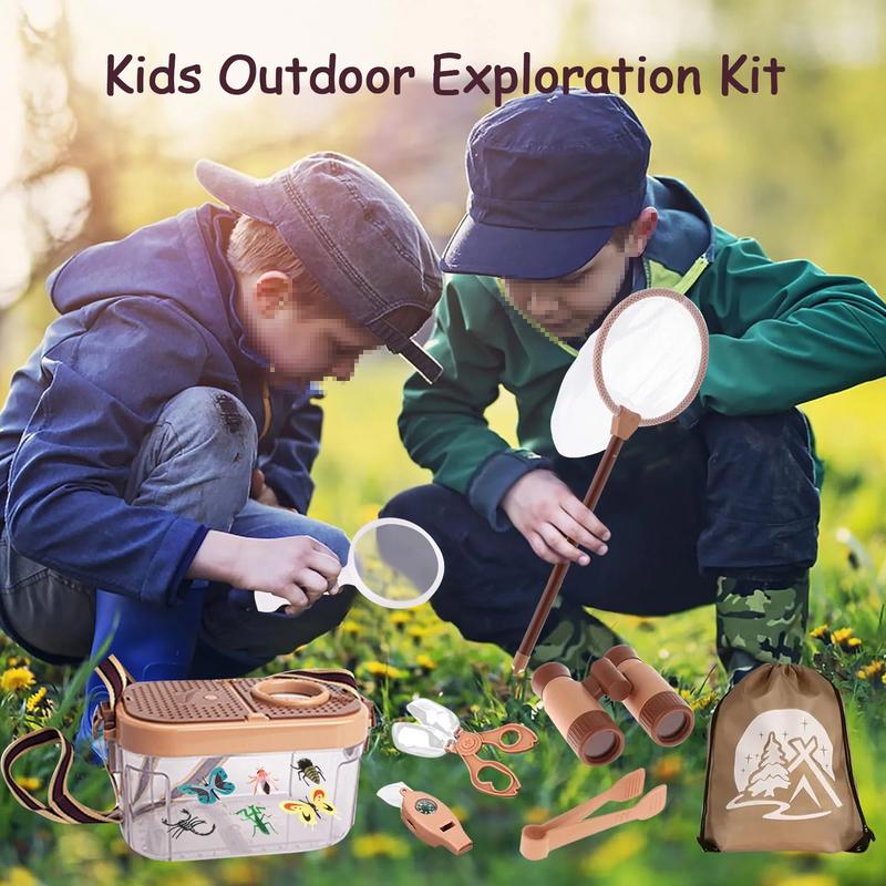 Bug Catcher Kit for Kids, 17 Pcs Kids Outdoor Explorer Kit, Outdoor Toys for Kids Ages 4-8 8-12 Boys Girls Birthday Christmas Gift