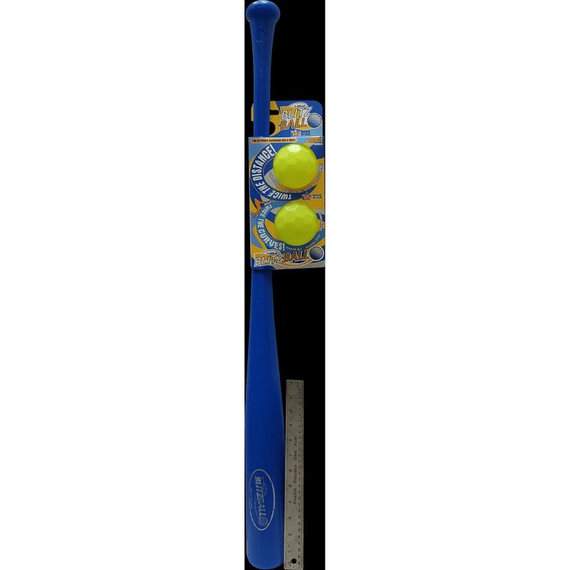 Blitzball Plastic Bat and Two Ball Combo 2025  baseball