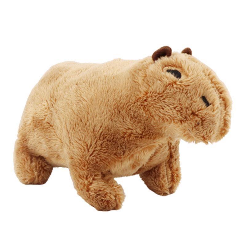 18cm Cartoon Doll Simulation Capybara Plush Toy Birthday Gift