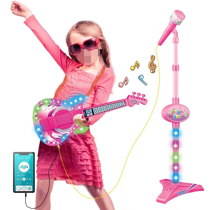 Musical Instrument Guitar Toy , Guitar Toys for Kids 4 5 6 7 Years, Birthday Gifts for Girls 4-6