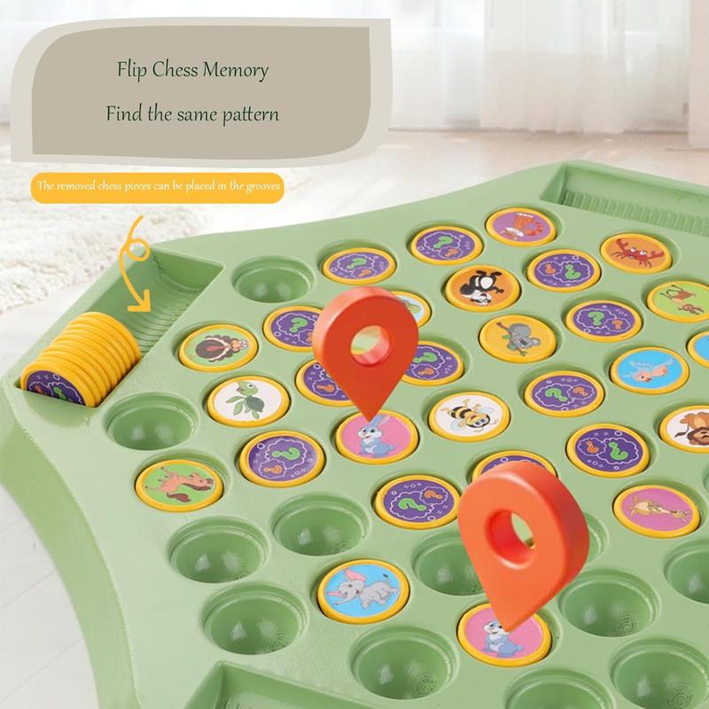 Flip Chess Memory, Flip Memory Game, Memory Flip Chess Game, Memory Flip Chess Game, Animal Flip Chess Memory Chess Game