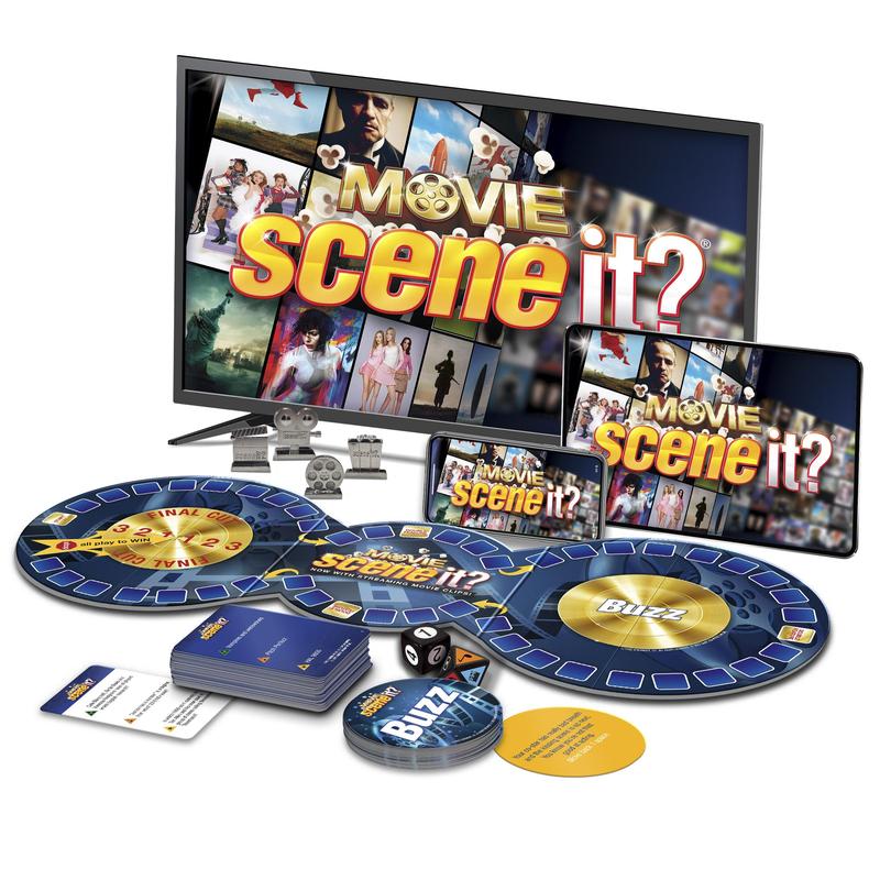 Movie Scene It? Streaming Family Party Board Game Gamestar+