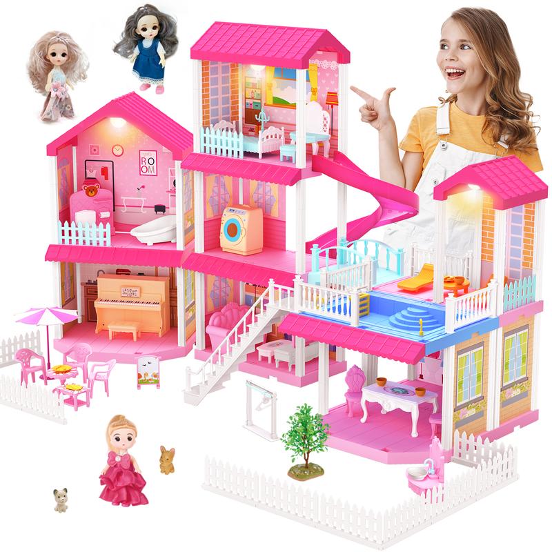 7 Rooms Huge Doll House, 46