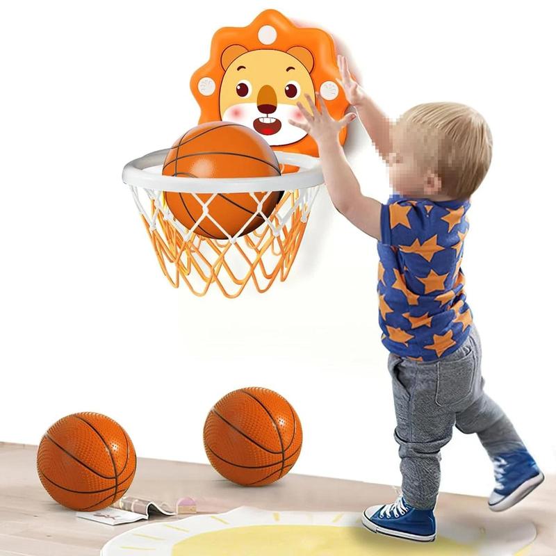 Sport Toys for Kids, Mini Indoor Wall Basketball Hoop Toy Easy to Play for Boys Girls Christmas Birthday Gifts