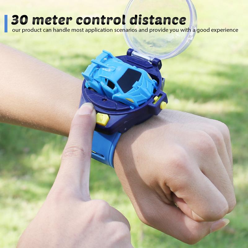 2024 New Watch Remote Control Car Toy, Mini 2.4GHZ RC Race Car, Power Battle Watch Car Toys, 30 Meters Long Distance Mini Remote Control Car Watch Toys, USB Charging