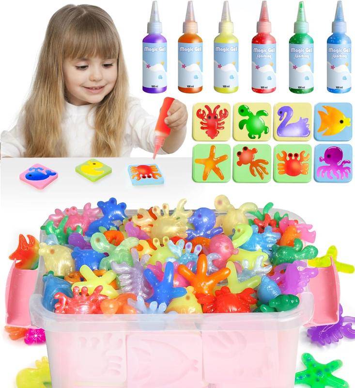 Magic Water Elf Toy Kit for Kids: DIY Aqua Fairy Gel Craft Set – Fun Party Favor & Perfect Christmas or Birthday Gift for Boys & Girls