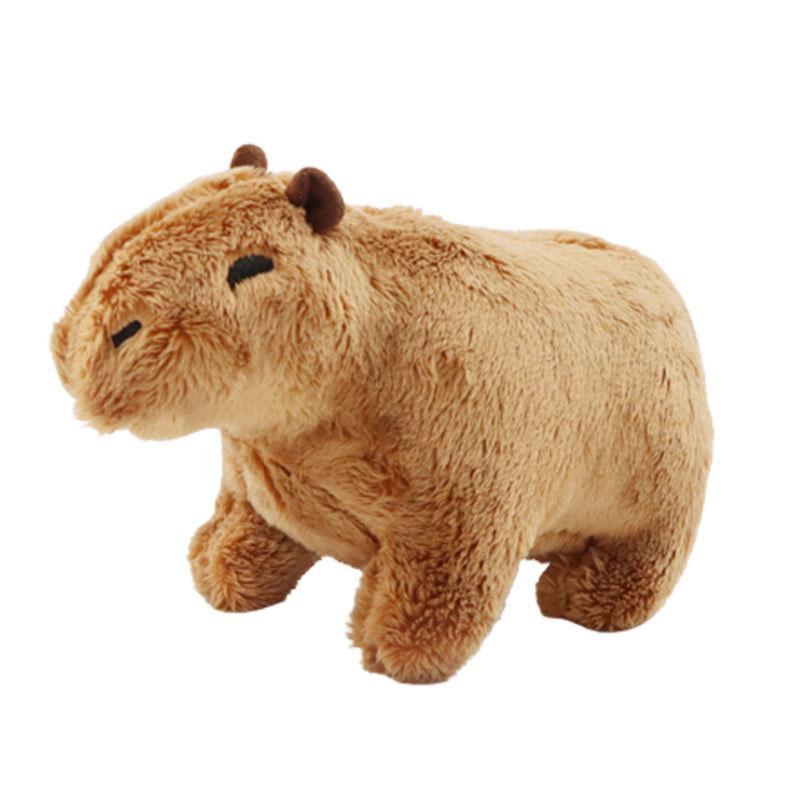 18cm Cartoon Doll Simulation Capybara Plush Toy Birthday Gift