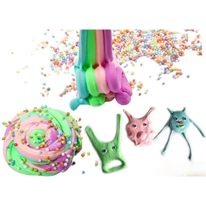 15 Pack Butter Slime Kit, with Mint Slime, Watermelon Coffee Lemon Rainbow and Cake Super Soft & Non-Sticky, Birthday Gifts for Girls Boys