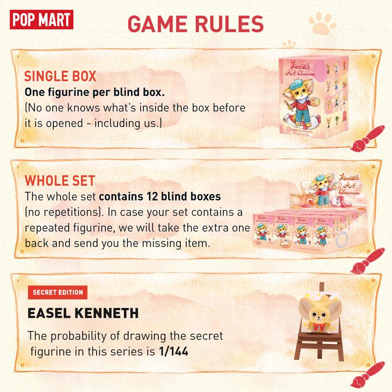 Kenneth Art Classroom Series, Blind Box, Mystery Box