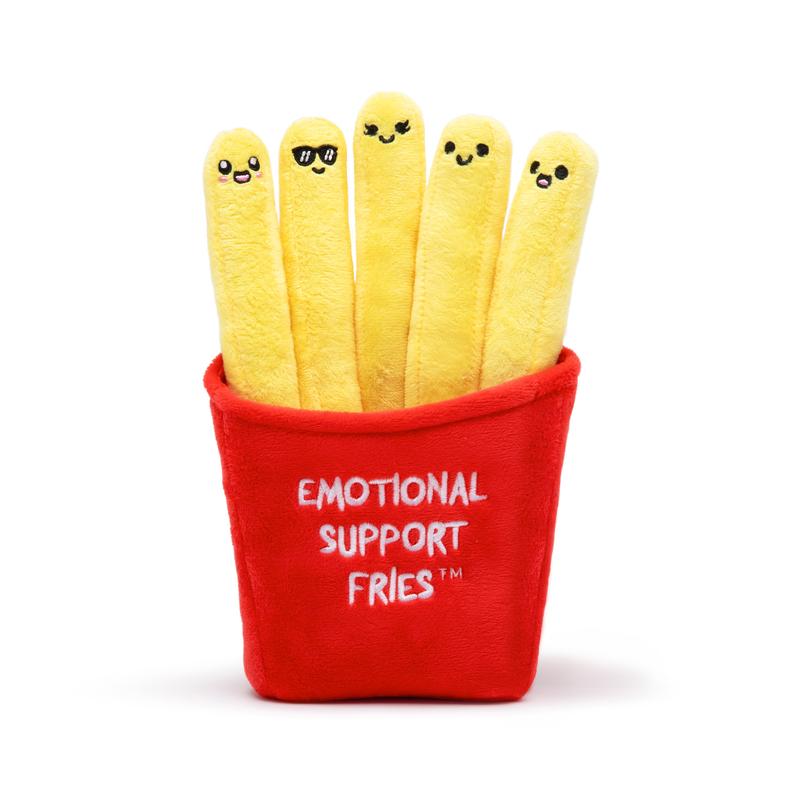 Emotional Support Fries Plush Toy - Comfort Food for All Occasions