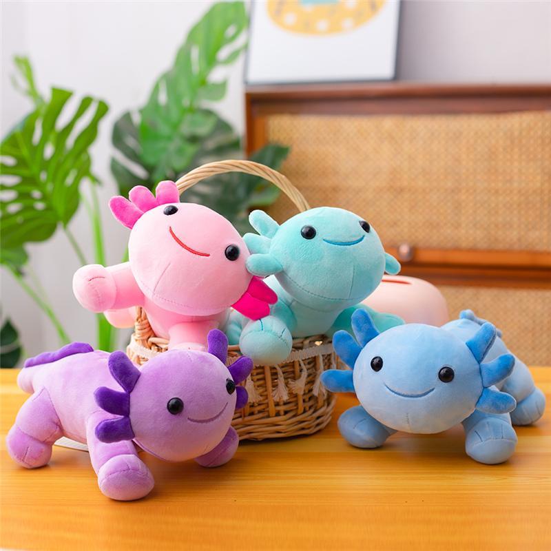 Cute Axolotl Design Plush Toy, Soft & Comfy Stuffed Plushies for Adults, Axolotl Plush Pillow for Home Decor