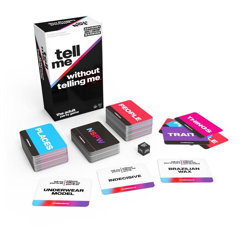 Tell Me Without Telling Me - The Hilarious Adult Party Game Based on the Viral Trend