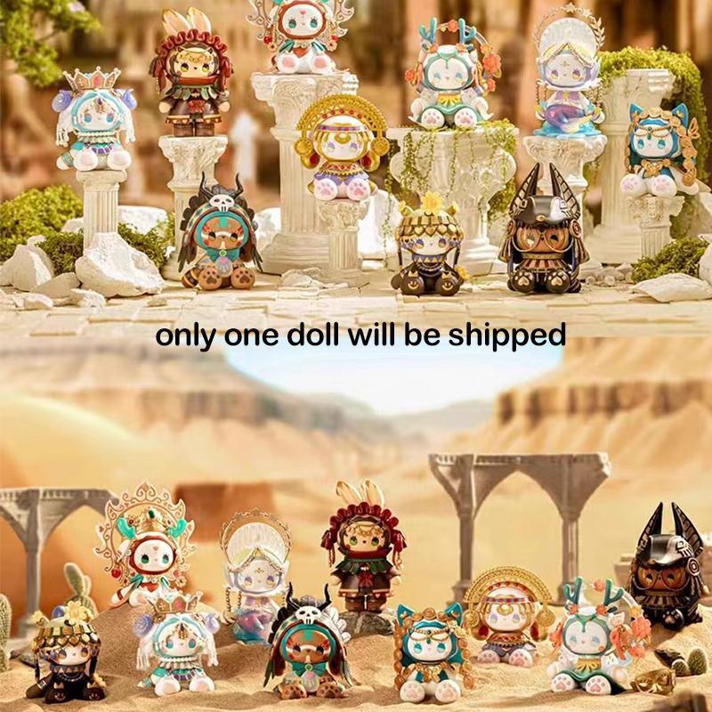 Emma Secret Forest River of Time Series Blind Box, Action Figures Kawaii Toys for Birthday Gift, Cute Doll Model for Collectible Blind Box, Surprise Girl Popular Collection, Gadgets