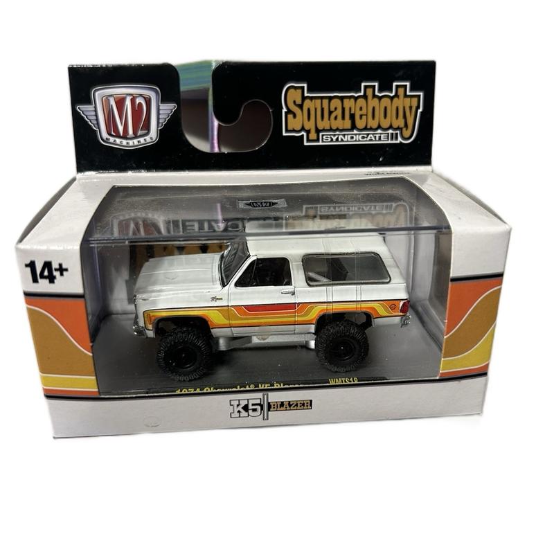 M2 Machines Squarebody Syndicate. Individual Trucks, Vans, Blazers. Many options to choose from.