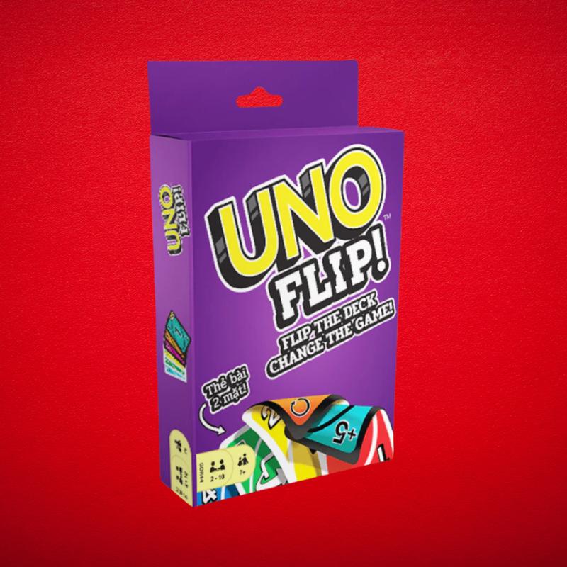 COMBO of 3 UNO FLIP, UNO, and UNO Flex - 330 UNO cards for a fun board game experience with family and friends