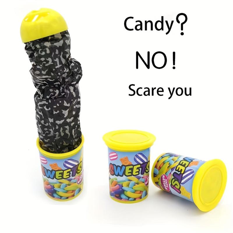 Creative Trick, Trick, Trick, Toy Stuck, Candy Box, Ejection Bucket, Scream, Small Toy Christmas, Halloween, Thanksgiving Day