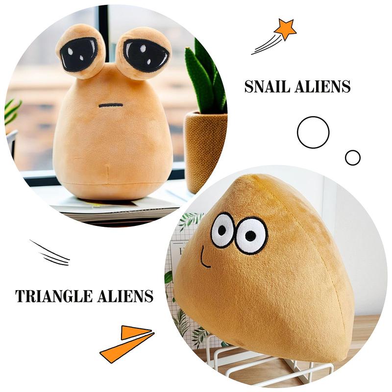 Alien Stuffed Plush Toy, Kawaii Stuffed Alien Plush Doll for Birthday Gifts (8.6inch)