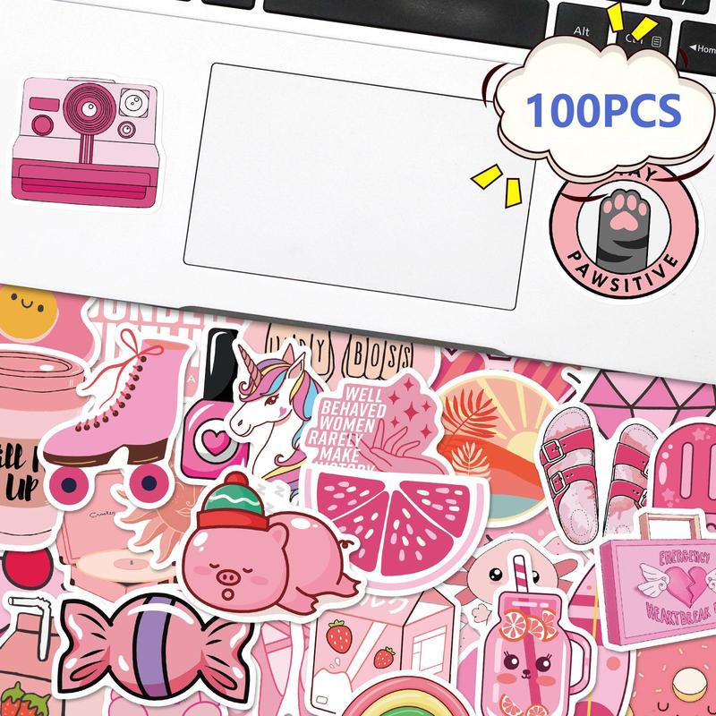 100pcs Cartoon Girl Pattern Sticker, Cute Multi-purpose Sticker For DIY Craft, Decoration, Hand Account