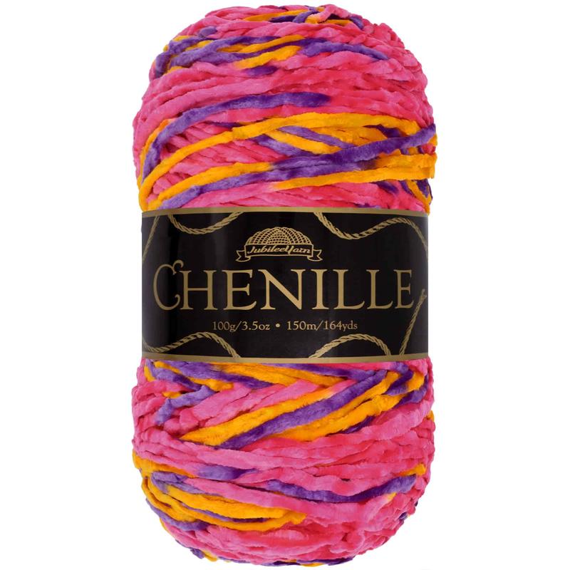 Chenille Yarn: Variegated Packs