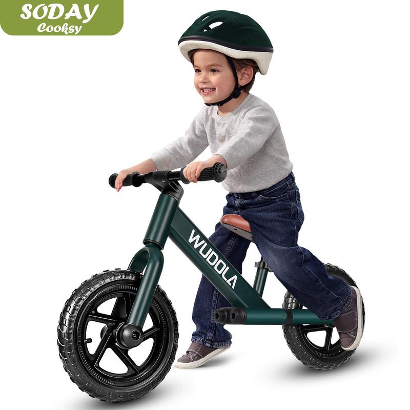 Wudola Balance Bike for Toddlers Aged 2-4, Birthday ,Christmas Gift for Boys and Girls  Adjustable Seat & Puncture Proof Tires