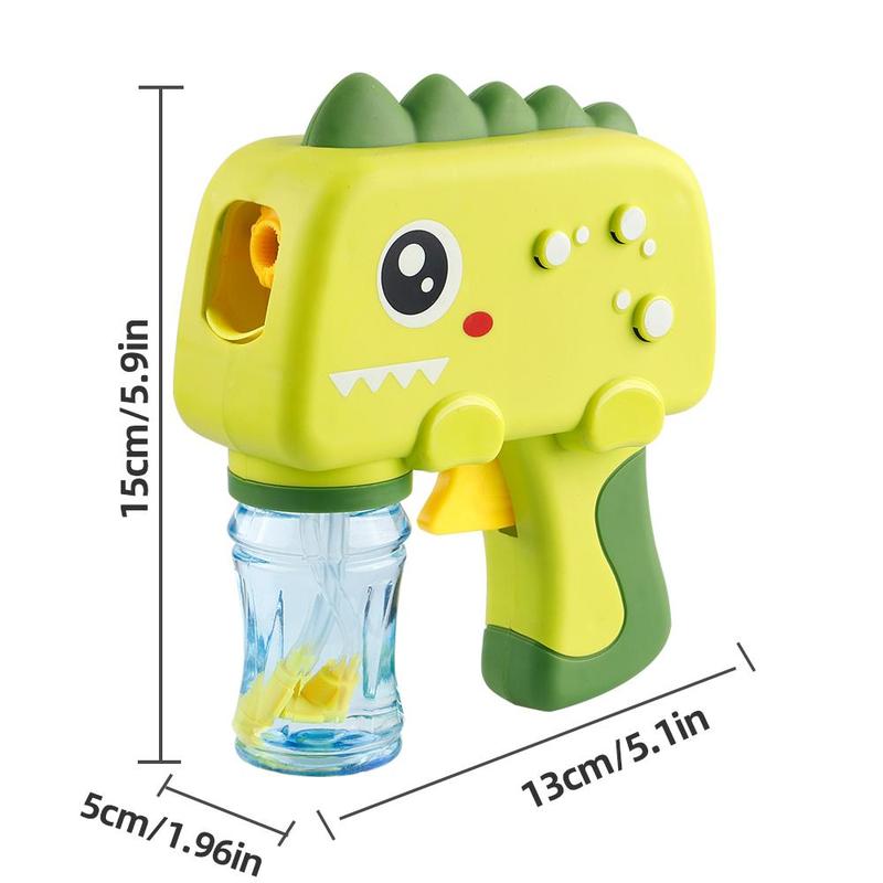 Cute Cartoon Dinosaur Design Bubble Gun, 1 Count Bubble Machine Toy, Outdoor Bubble Blower Toy for Kids, Birthday Gift for Boys & Girls