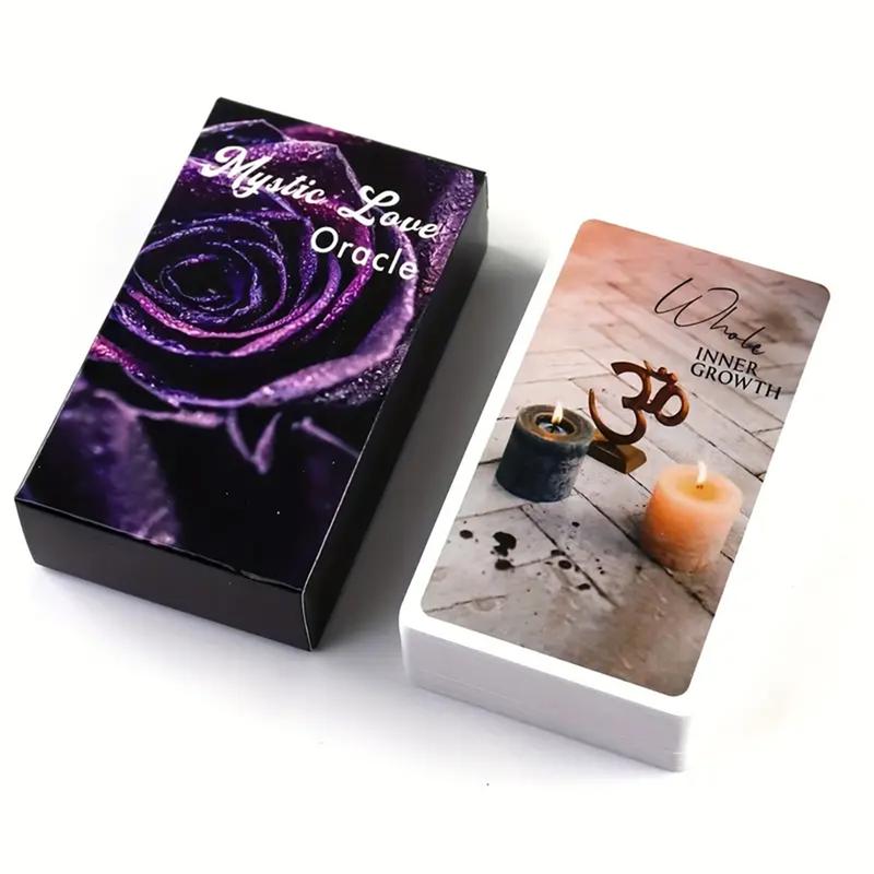 Mystic Love Pocket Oracle: 79 Oracle Card Deck of powerful relationship situation messages,  divination tool for oracle reading, psychic reading, fortune telling, tarot card deck