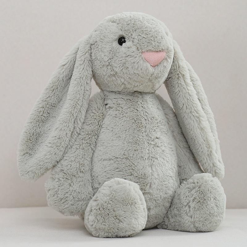 White Jellycat Rabbit 40cm - Variety Color - Perfect for Playtime and Snuggles