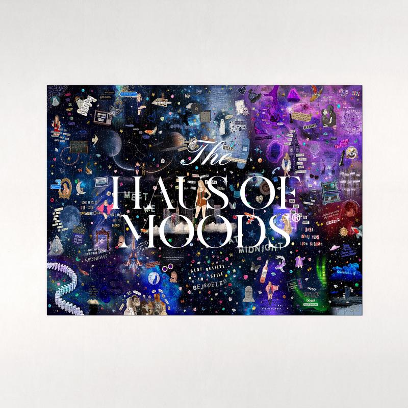 Midnights Lyrics & Easter Eggs Jigsaw Puzzle 500 1000 Piece [OFFICIAL Haus of Moods PUZZLE] Eras Puzzle